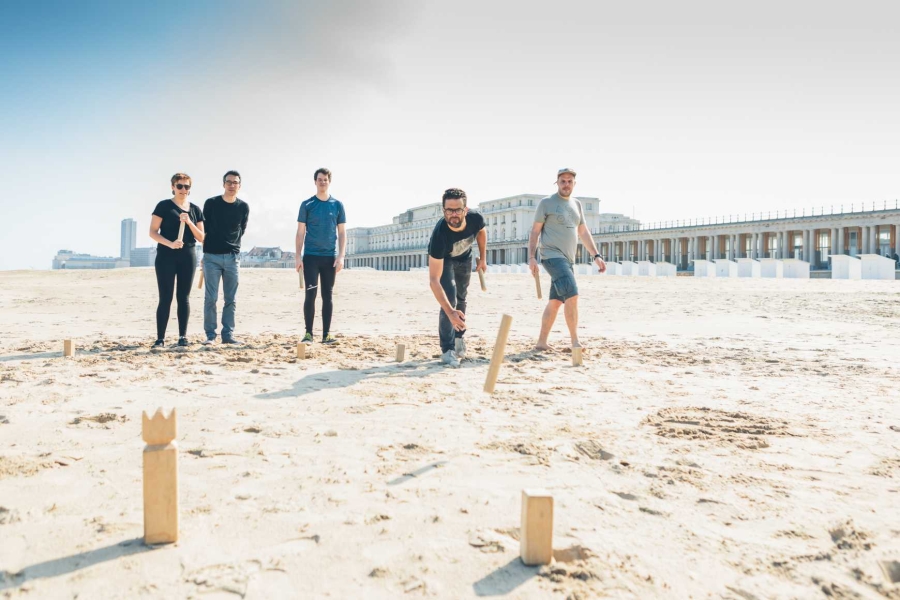 Activités de team building à Ostende : la force de la plage