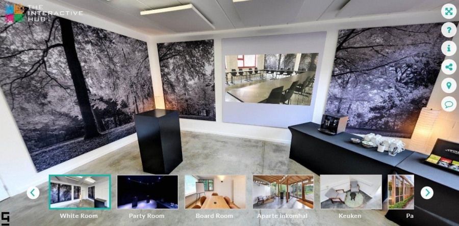 'The Interactive Hub' vanaf nu virtueel in 360° te bezoeken