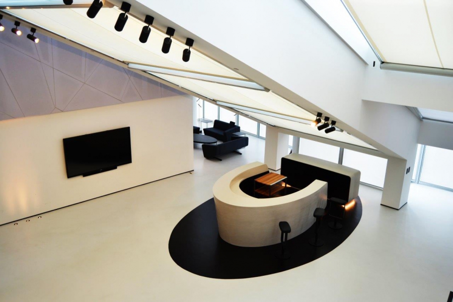 Projet audiovisuel de prestige dans la "Belfius Tower"